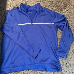 Mens large Nike fleece sweatshirt. Royal blue